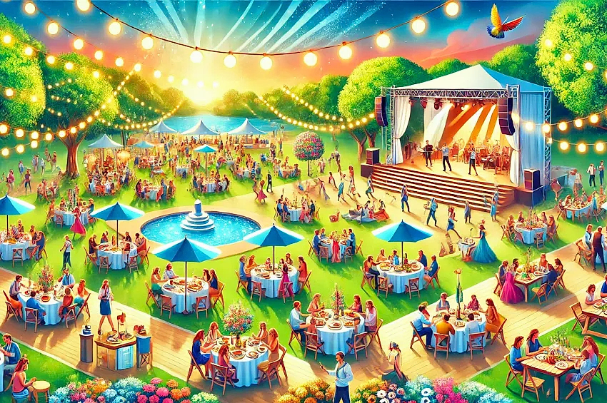 How to Plan Outdoor Events in Spring and Summer?